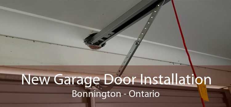 New Garage Door Installation Bonnington - Ontario