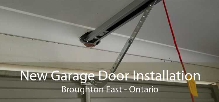 New Garage Door Installation Broughton East - Ontario