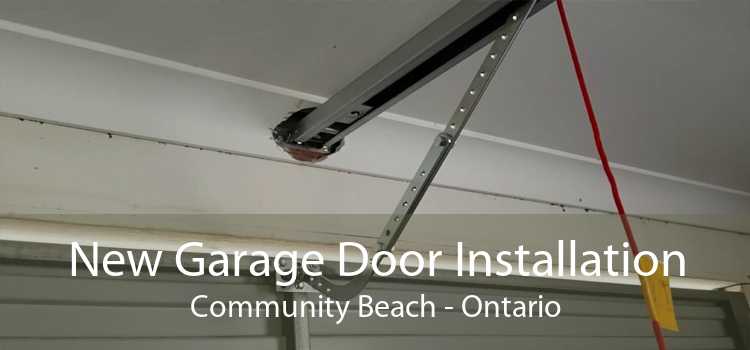 New Garage Door Installation Community Beach - Ontario