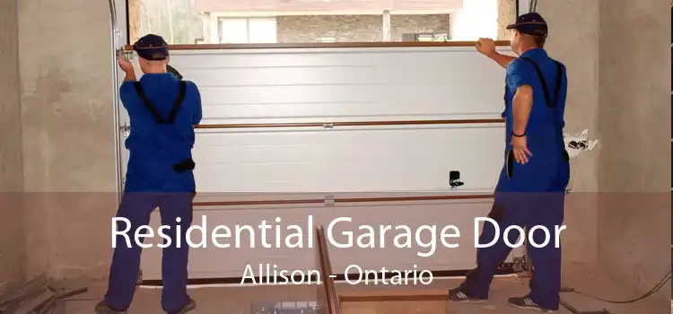 Residential Garage Door Allison - Ontario