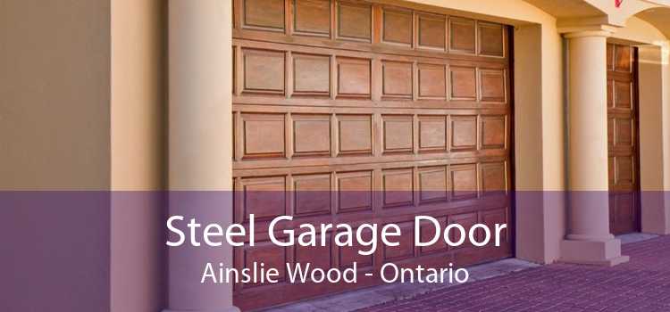 Steel Garage Door Ainslie Wood - Ontario