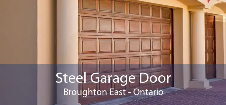 Steel Garage Door Broughton East - Ontario