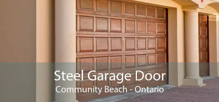 Steel Garage Door Community Beach - Ontario