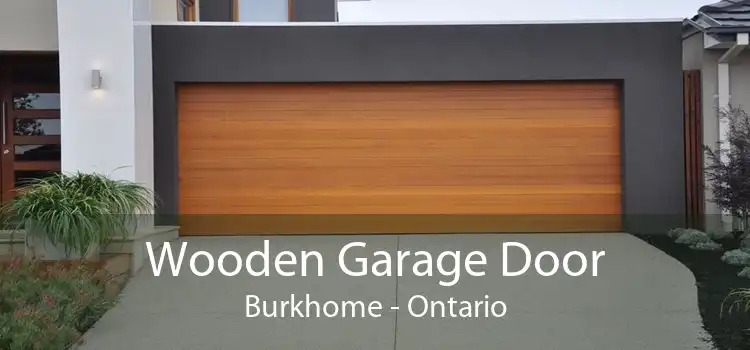 Wooden Garage Door Burkhome - Ontario