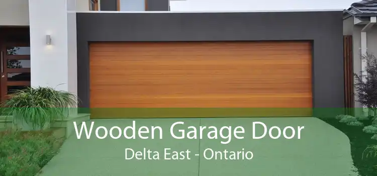 Wooden Garage Door Delta East - Ontario