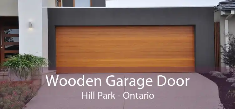 Wooden Garage Door Hill Park - Ontario