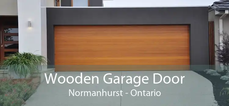 Wooden Garage Door Normanhurst - Ontario