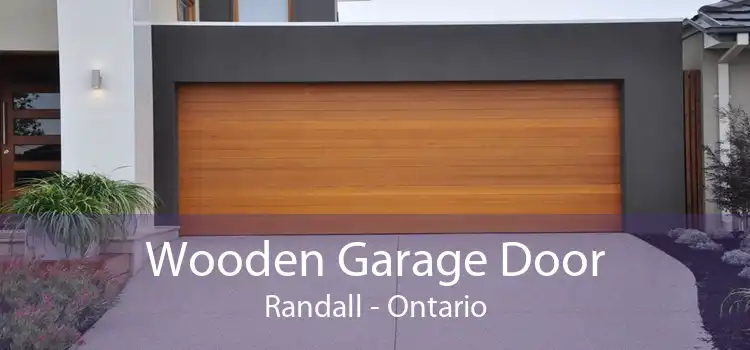 Wooden Garage Door Randall - Ontario