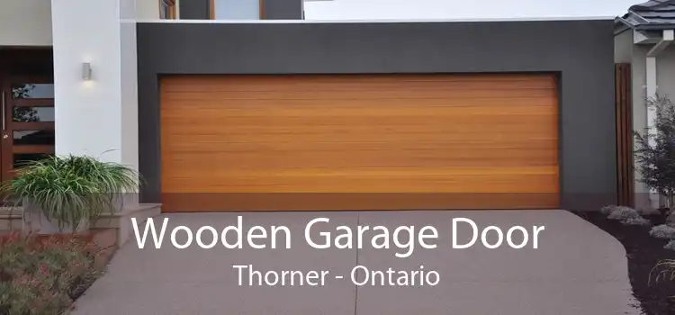 Wooden Garage Door Thorner - Ontario