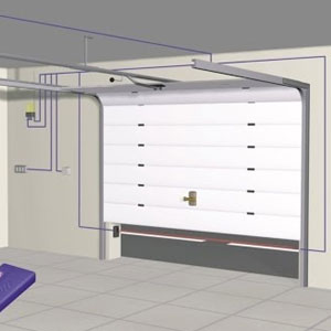 automatic garage door opener replacement in Corman